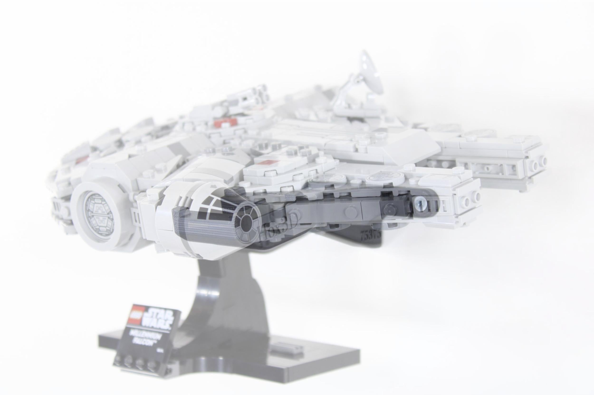 Wall Mount for LEGO® Star Wars™ 75375 Millenium Falcon – HOX3D