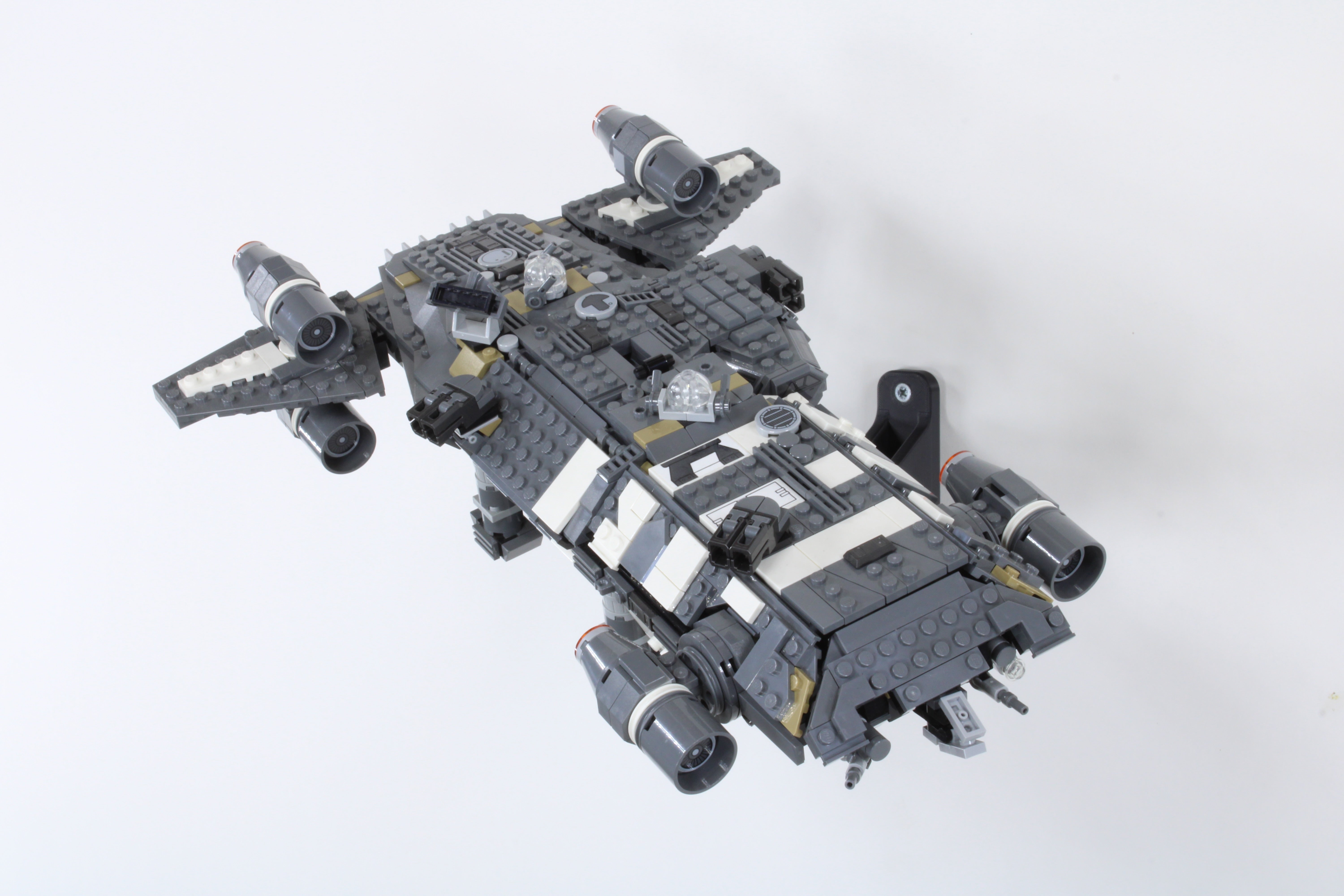 アンミオイル Adjustable Wall Mount for LEGO® Star Wars™ 75374 The Onyx Cinder
