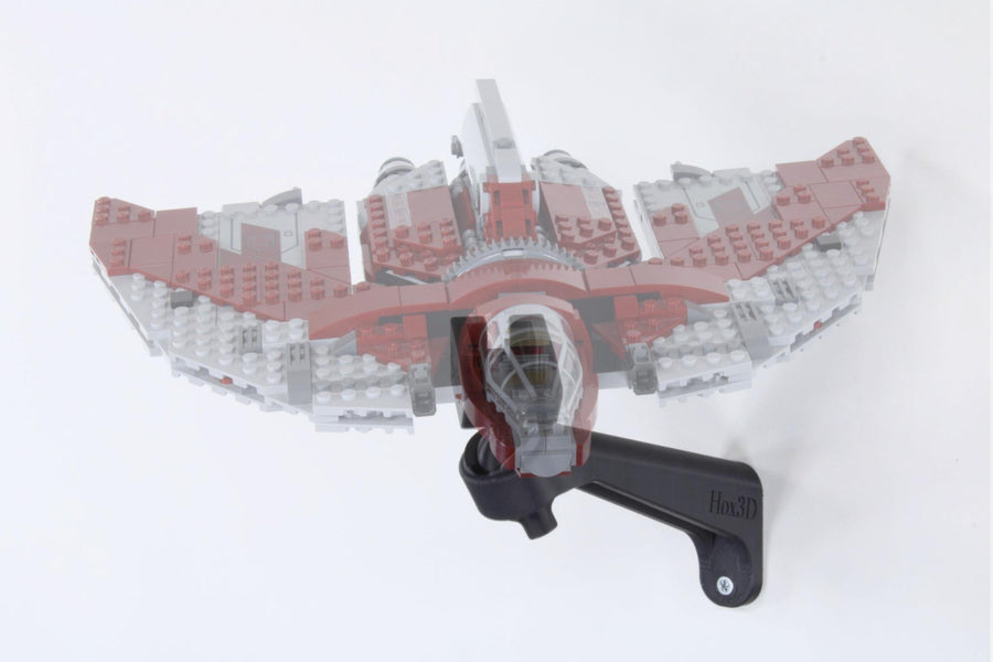 Wall Mount for LEGO® Star Wars™ 75362 Ahsoka Tano's T-6 Jedi Shuttle