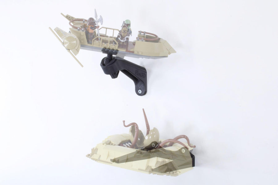 Wall Mount for LEGO® Star Wars™ 75396 Desert Skiff & Sarlacc Pit