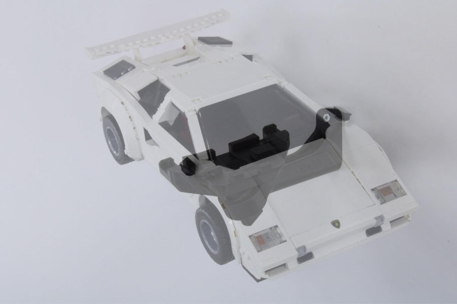 Adjustable Wall Mount for LEGO® Icons 10337 Lamborghini Countach 5000 Quattrovalvole