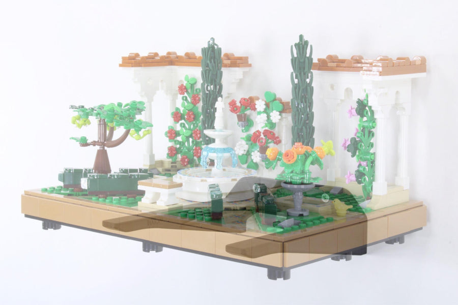 Wall Mount for LEGO® Botanicals 10359 Fountain Garden