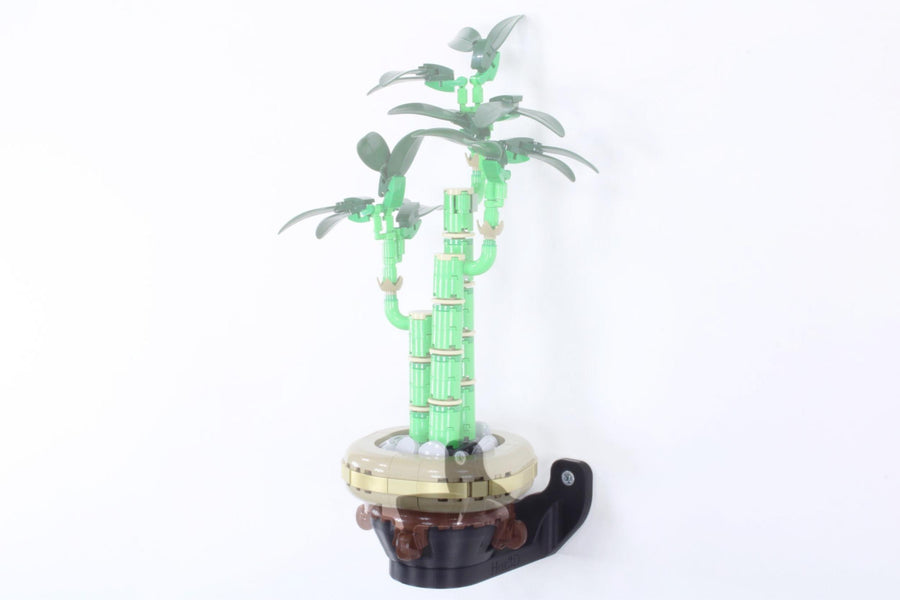 Rotating Wall Mount for LEGO® Botanicals 10344 Lucky Bamboo