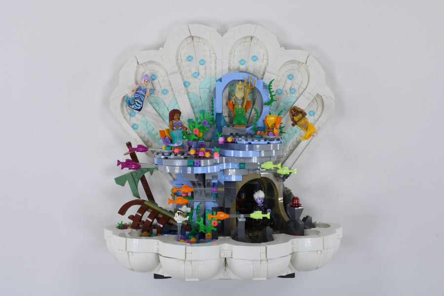 Wall Mount for LEGO® Disney 43225 The Little Mermaid Royal Clamshell