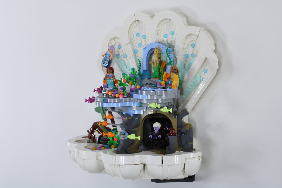 Wall Mount for LEGO® Disney 43225 The Little Mermaid Royal Clamshell