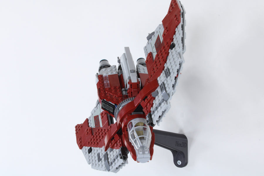 Wall Mount for LEGO® Star Wars™ 75362 Ahsoka Tano's T-6 Jedi Shuttle