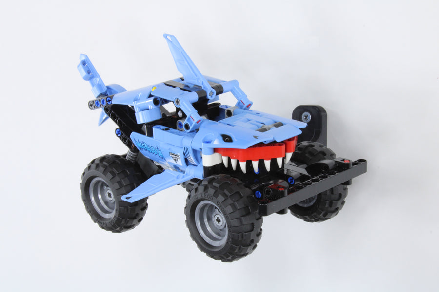 Adjustable Wall Mount for LEGO® Technic™ 42134 Monster Jam™ Megalodon™