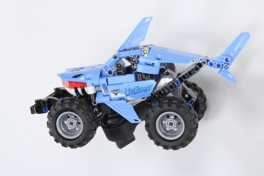 Adjustable Wall Mount for LEGO® Technic™ 42134 Monster Jam™ Megalodon™