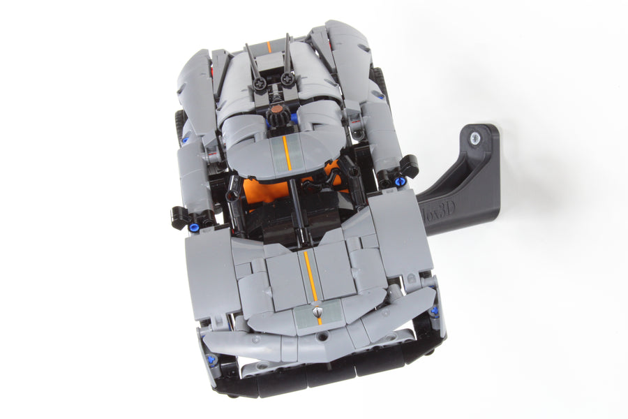 Adjustable Wall Mount for LEGO® Technic™ 42173 & 42184 Koenigsegg Jesko Absolut Hypercar