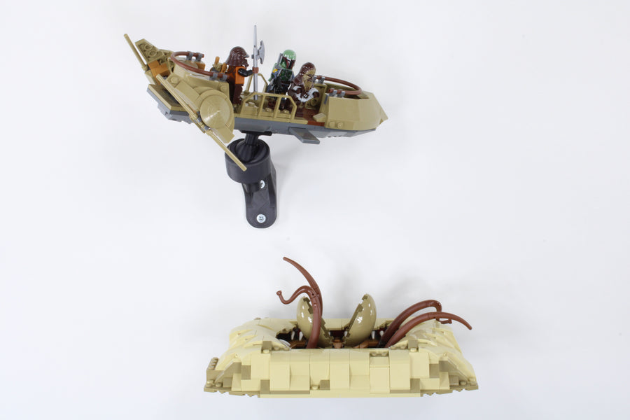 Wall Mount for LEGO® Star Wars™ 75396 Desert Skiff & Sarlacc Pit