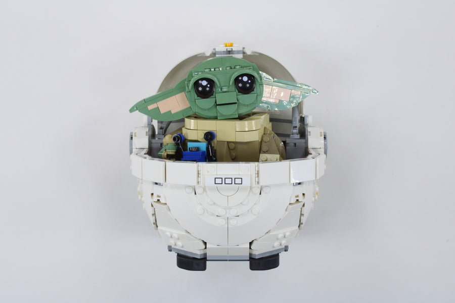 Wall Mount for LEGO® Star Wars™ 75403 Grogu™ with Hover Pram