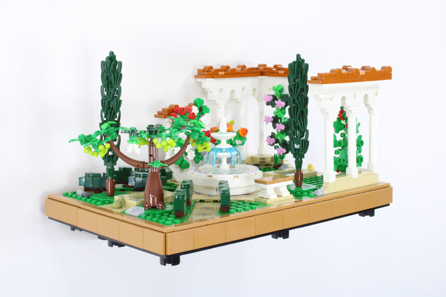Wall Mount for LEGO® Botanicals 10359 Fountain Garden