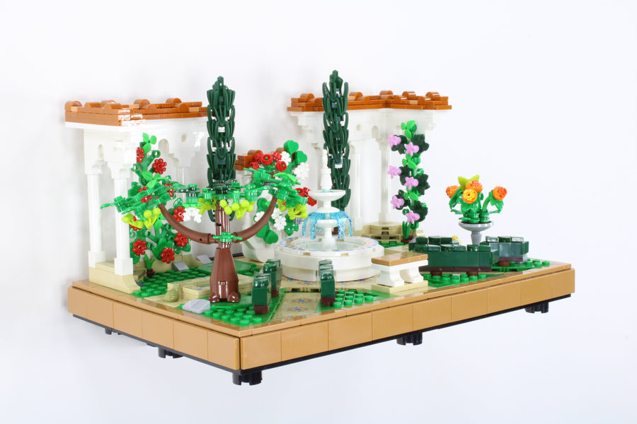Wall Mount for LEGO® Botanicals 10359 Fountain Garden
