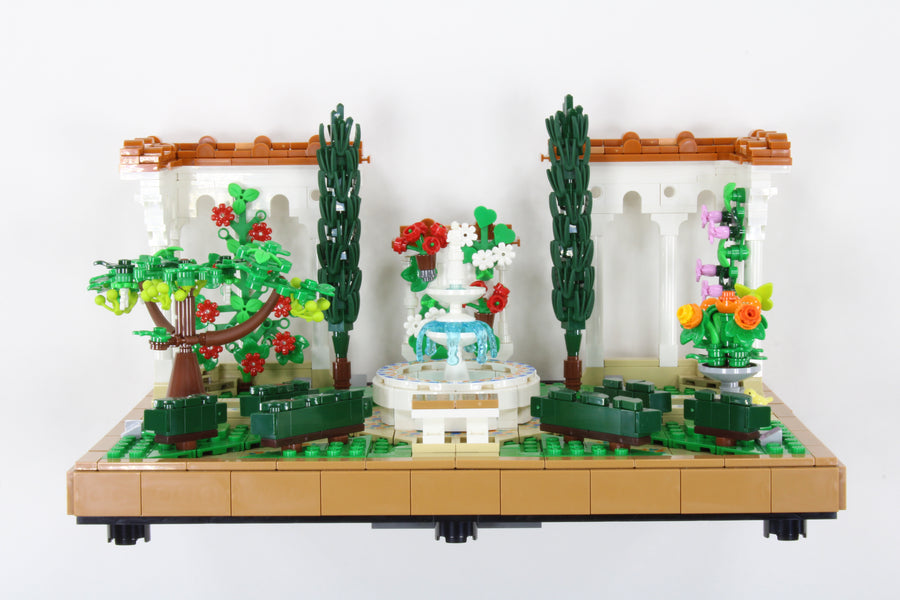 Wall Mount for LEGO® Botanicals 10359 Fountain Garden
