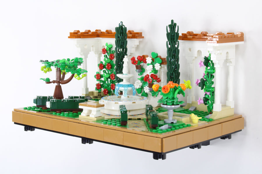 Wall Mount for LEGO® Botanicals 10359 Fountain Garden
