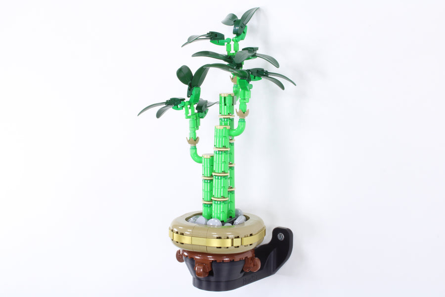 Rotating Wall Mount for LEGO® Botanicals 10344 Lucky Bamboo