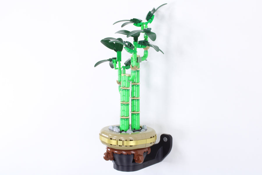 Rotating Wall Mount for LEGO® Botanicals 10344 Lucky Bamboo