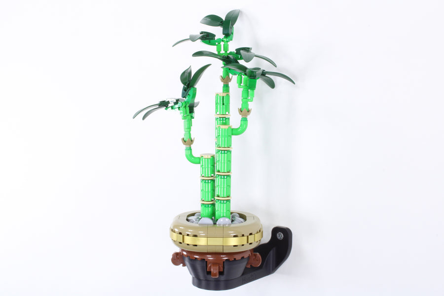 Rotating Wall Mount for LEGO® Botanicals 10344 Lucky Bamboo