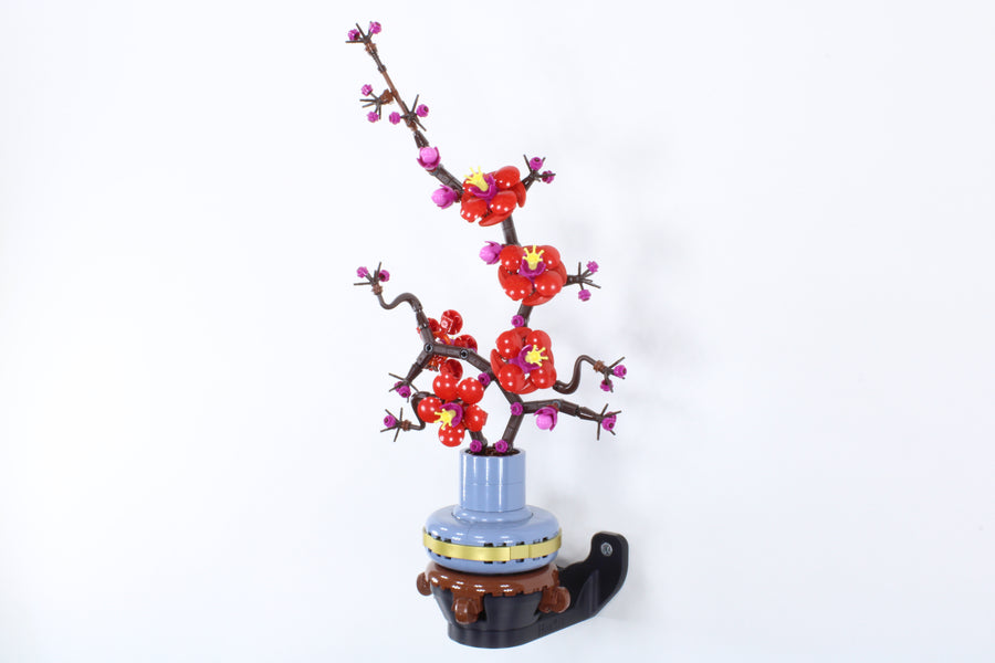Rotating Wall Mount for LEGO® Botanicals 10369 Plum Blossom