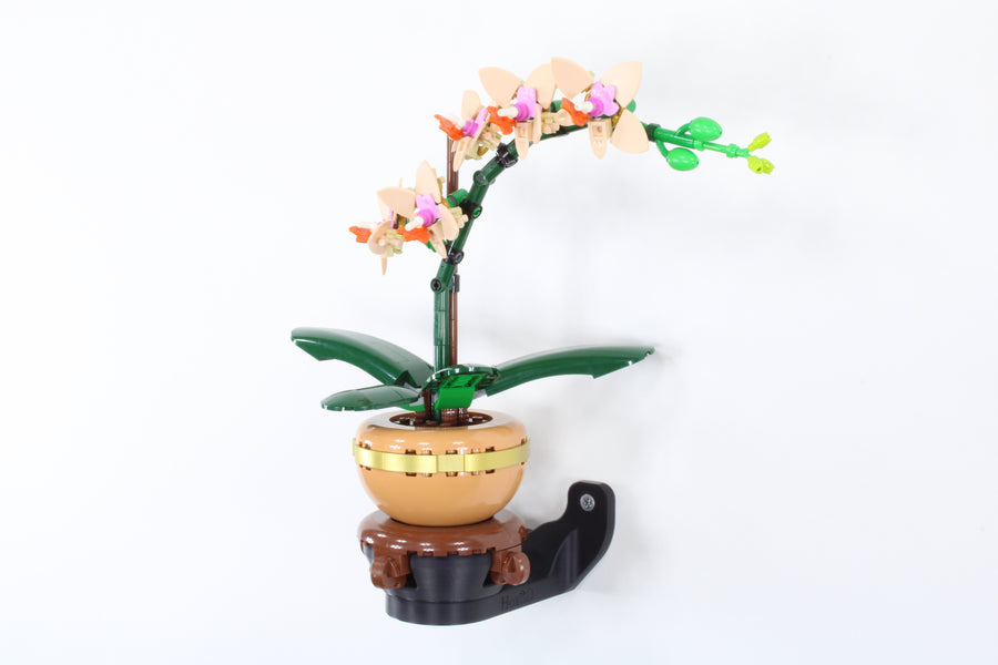 Rotating Wall Mount forLEGO® Botanicals 10343 Mini Orchid