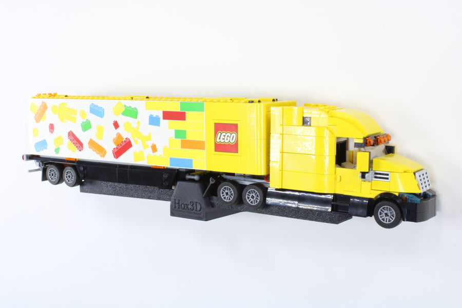 Wall Mount for LEGO® CITY 60440 Yellow Delivery Truck