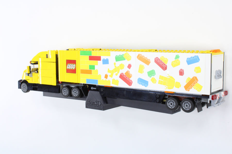 Wall Mount for LEGO® CITY 60440 Yellow Delivery Truck