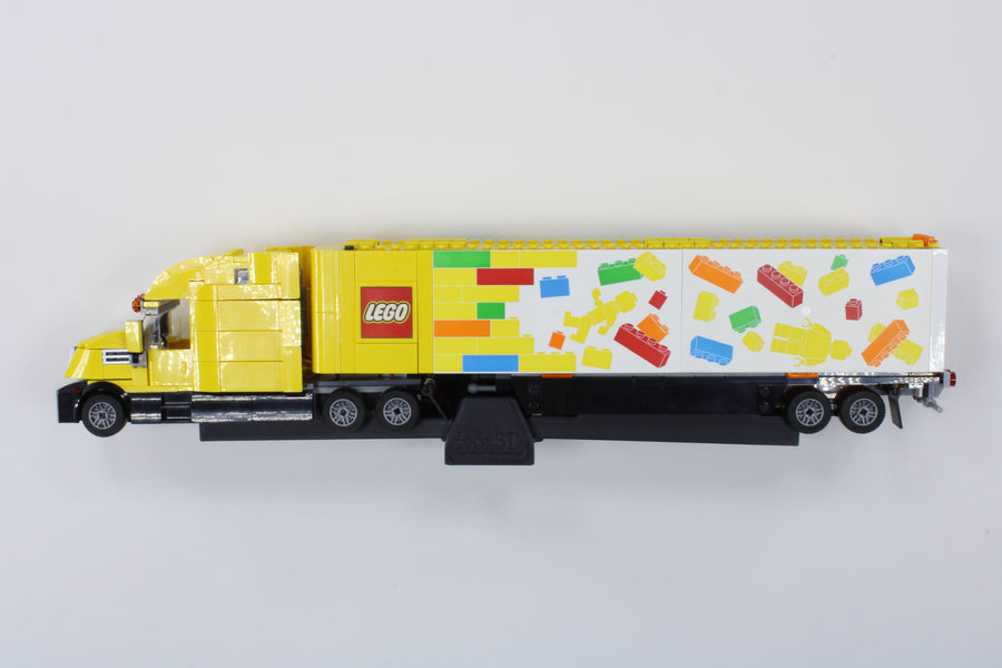 Wall Mount for LEGO® CITY 60440 Yellow Delivery Truck
