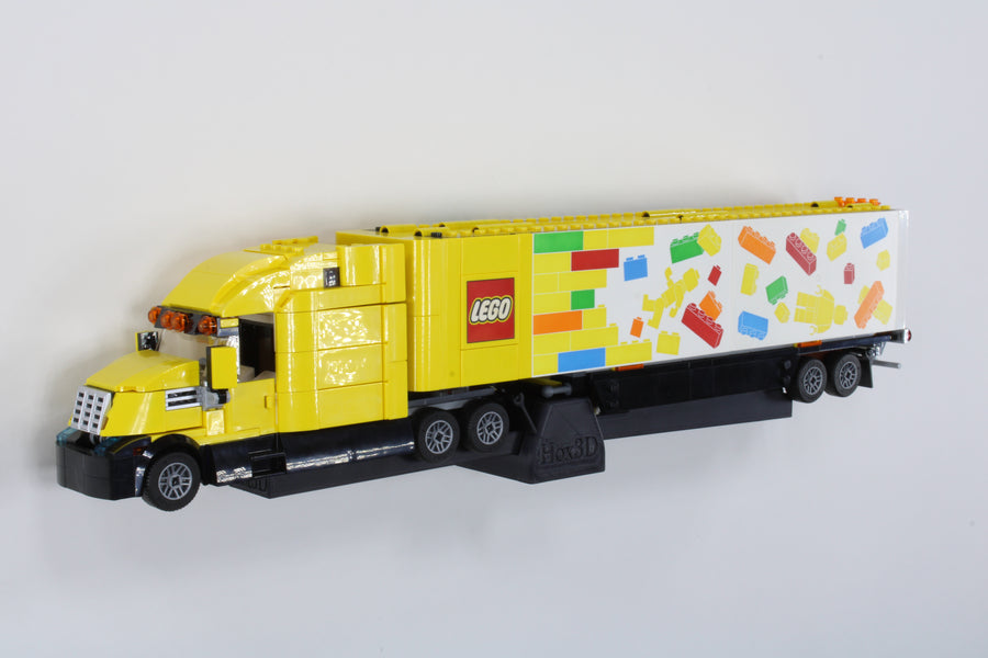 Wall Mount for LEGO® CITY 60440 Yellow Delivery Truck