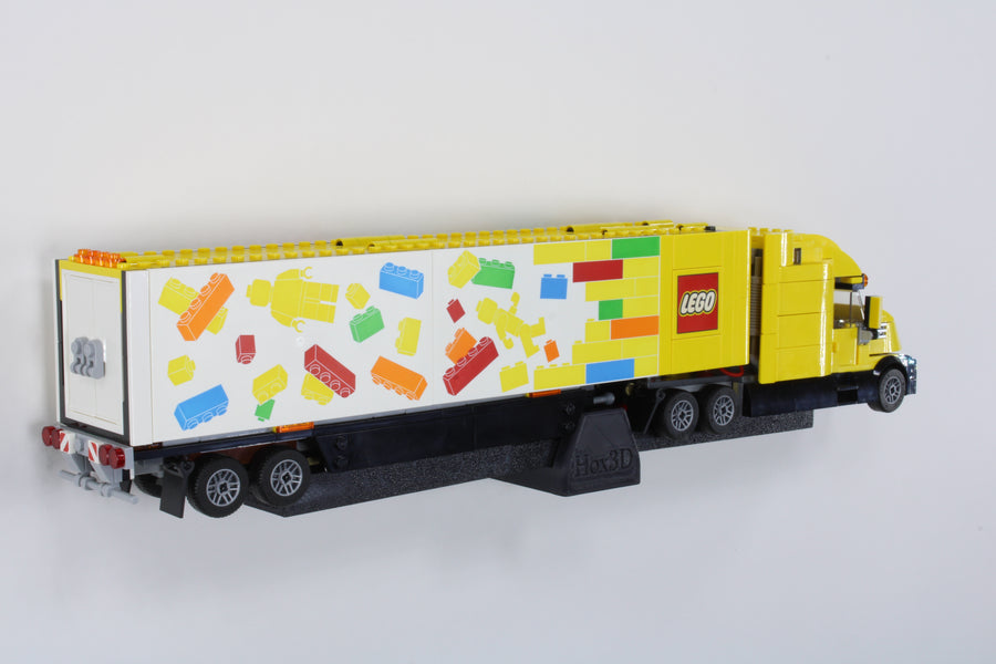 Wall Mount for LEGO® CITY 60440 Yellow Delivery Truck