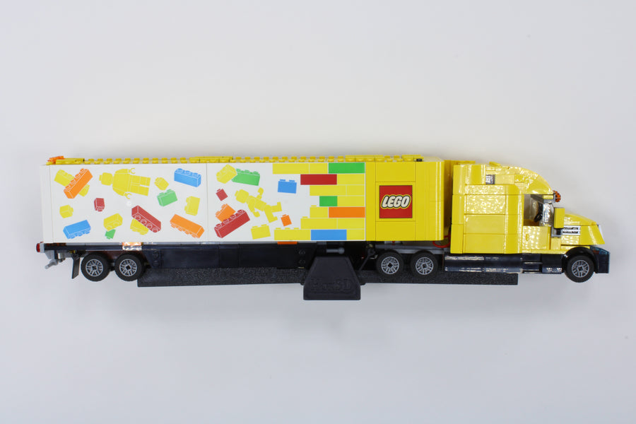 Wall Mount for LEGO® CITY 60440 Yellow Delivery Truck