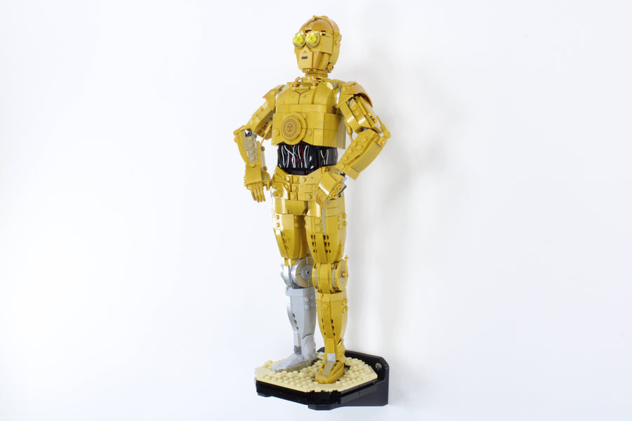 Wall Mount for LEGO® Star Wars™ 75398 C-3PO™