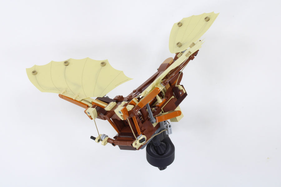 Adjustable Wall Mount for LEGO® Icons 10363 Leonardo da Vinci's Flying Machine