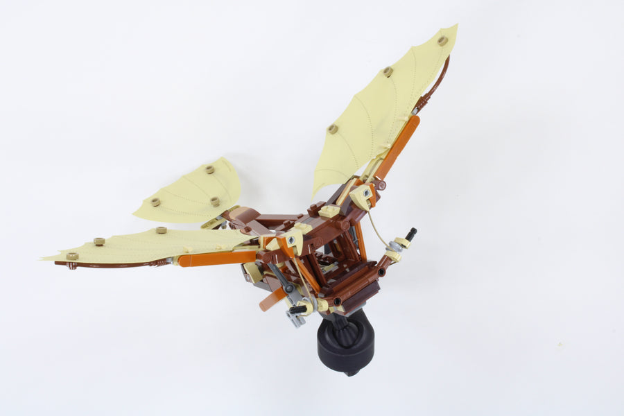 Adjustable Wall Mount for LEGO® Icons 10363 Leonardo da Vinci's Flying Machine