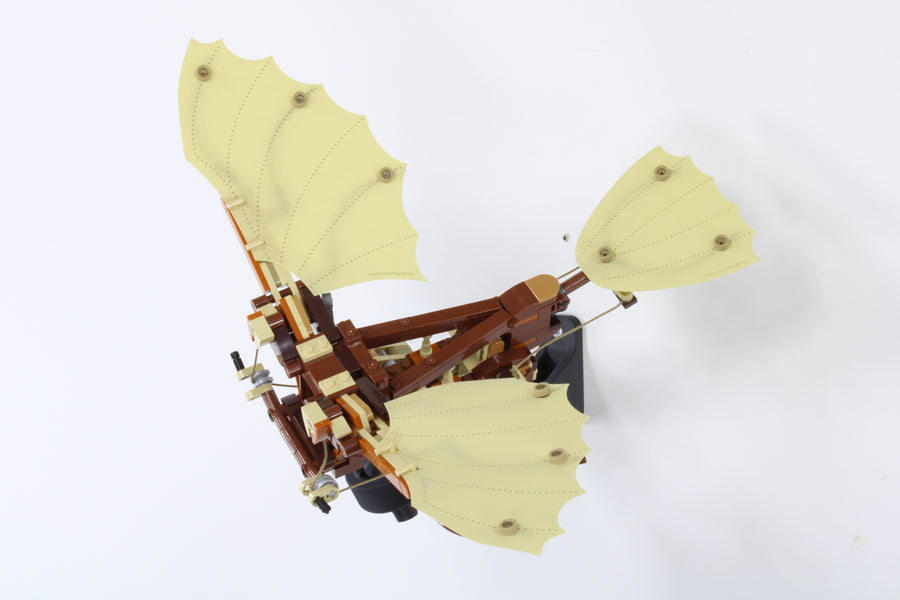 Adjustable Wall Mount for LEGO® Icons 10363 Leonardo da Vinci's Flying Machine