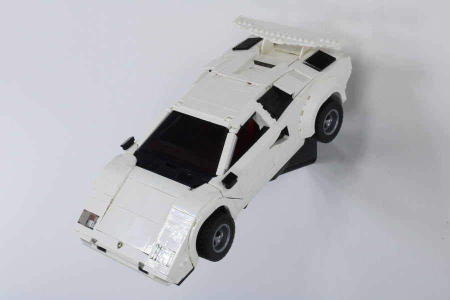 Adjustable Wall Mount for LEGO® Icons 10337 Lamborghini Countach 5000 Quattrovalvole