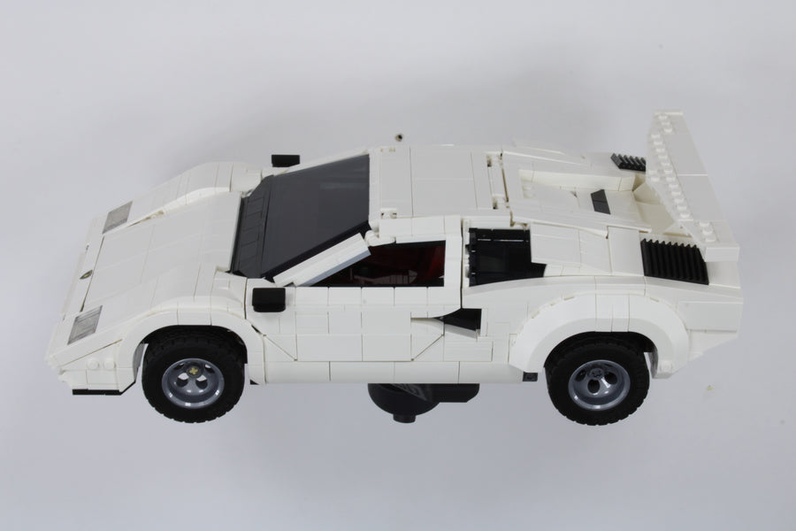 Adjustable Wall Mount for LEGO® Icons 10337 Lamborghini Countach 5000 Quattrovalvole