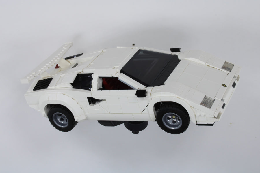 Adjustable Wall Mount for LEGO® Icons 10337 Lamborghini Countach 5000 Quattrovalvole