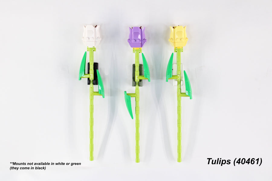 Wall Mounts for LEGO® Flowers