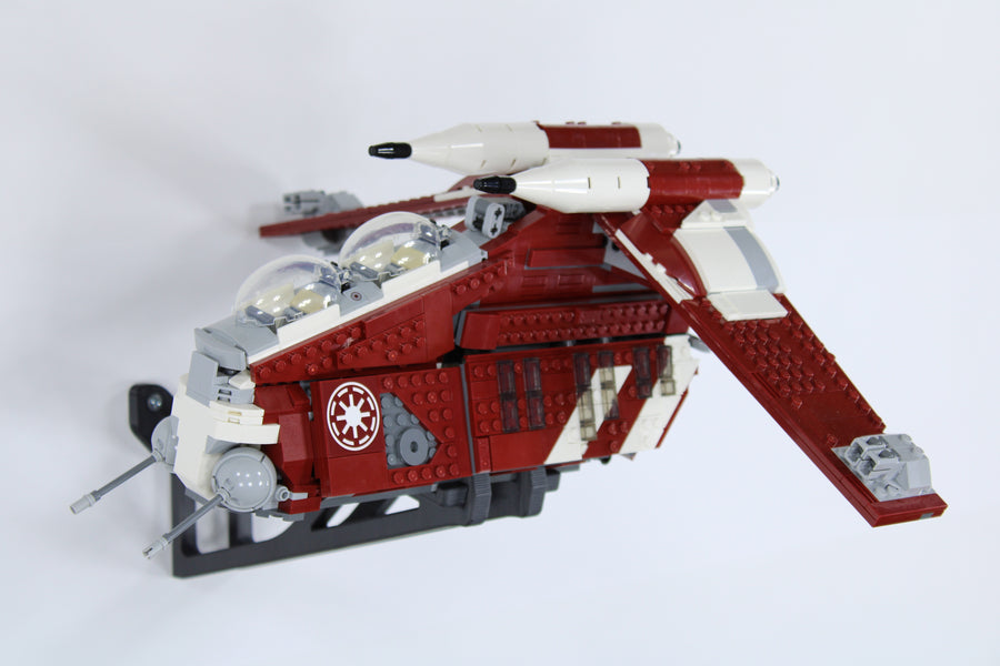 Wall Mount for LEGO® Star Wars™ 75354 Coruscant Guard Gunship™