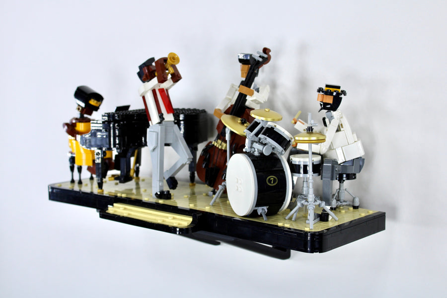 Wall Mount for LEGO® Ideas 21334 Jazz Quartet