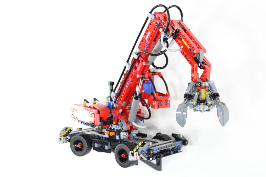 Wall Mount for LEGO® Technic™ 42144 Material Handler