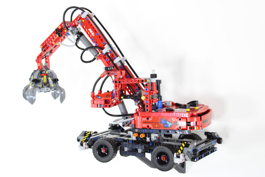 Wall Mount for LEGO® Technic™ 42144 Material Handler