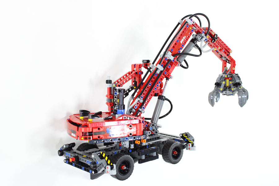 Wall Mount for LEGO® Technic™ 42144 Material Handler