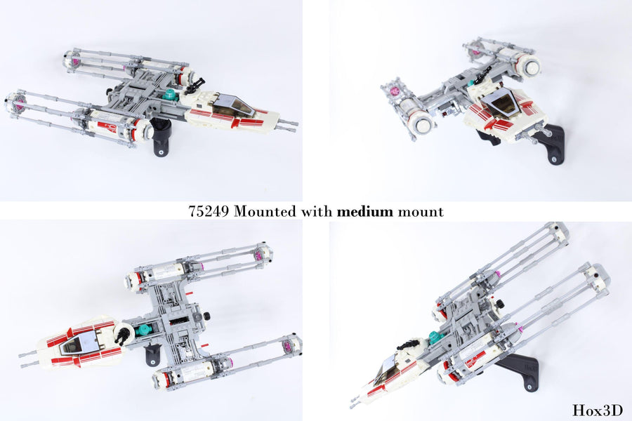 Universal Adjustable Wall Mount for LEGO® Ships