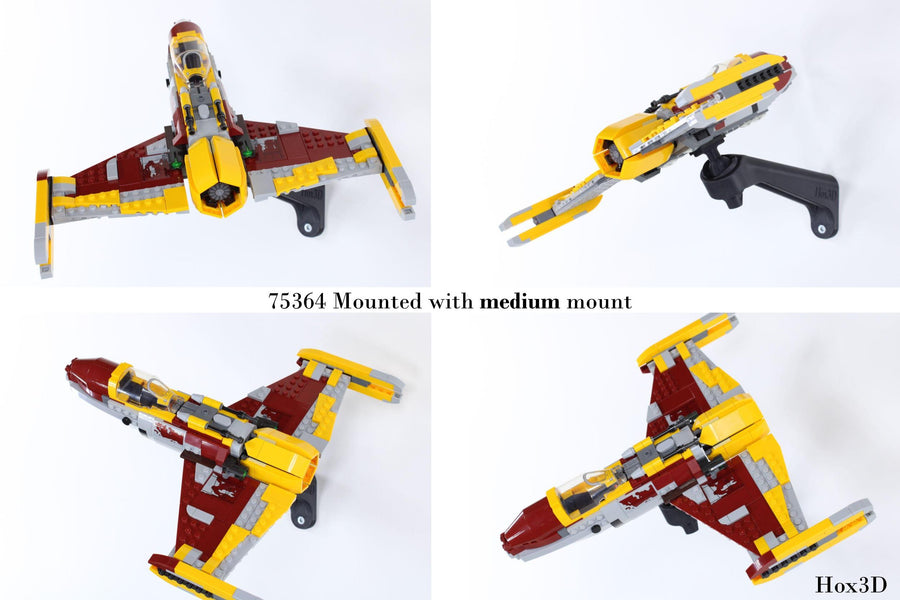 Universal Adjustable Wall Mount for LEGO® Ships