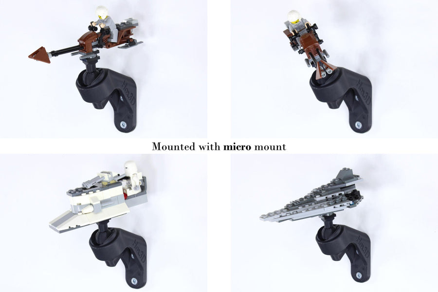 Universal Adjustable Wall Mount for LEGO® Ships