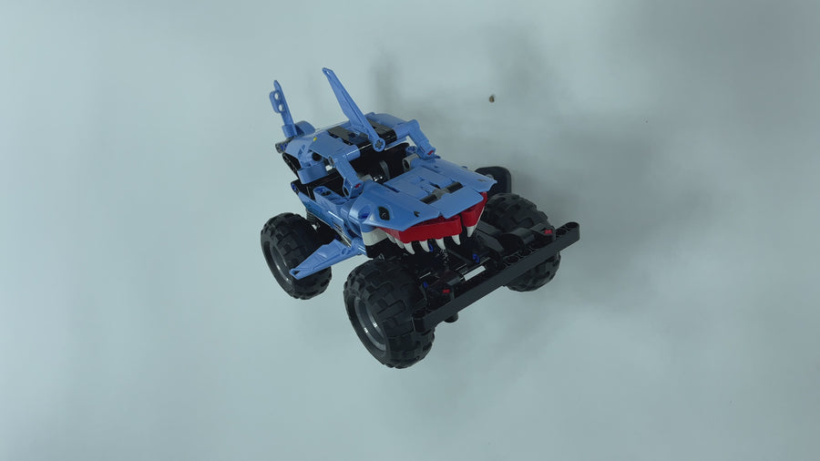 Adjustable Wall Mount for LEGO® Technic™ 42134 Monster Jam™ Megalodon™
