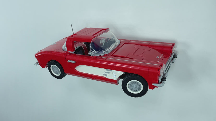 Wall Mount for LEGO® Icons 10321 Chevrolet Corvette 1961