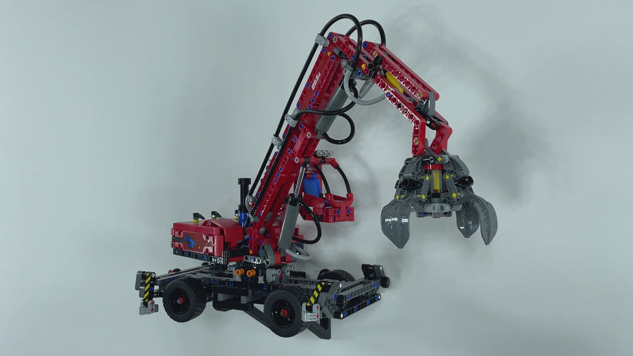 Wall Mount for LEGO® Technic™ 42144 Material Handler