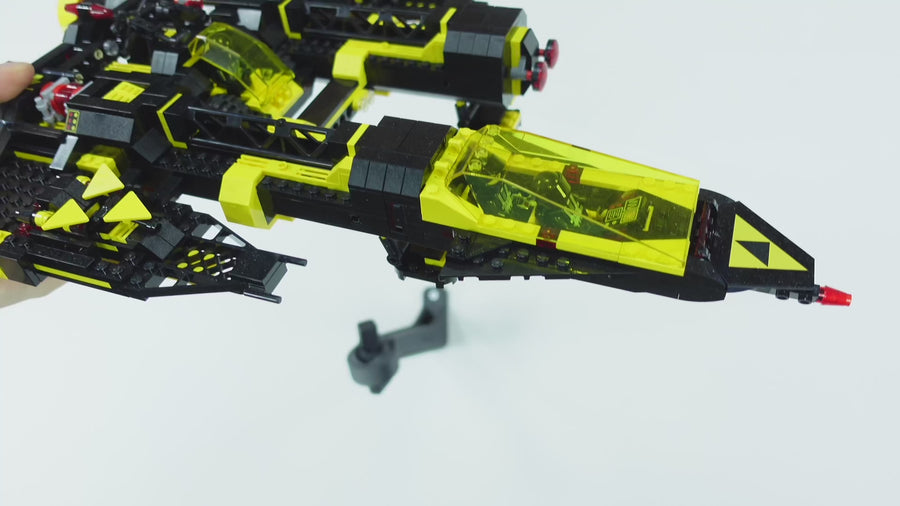 Adjustable Wall Mount for LEGO® Icons 10355 Blacktron Renegade